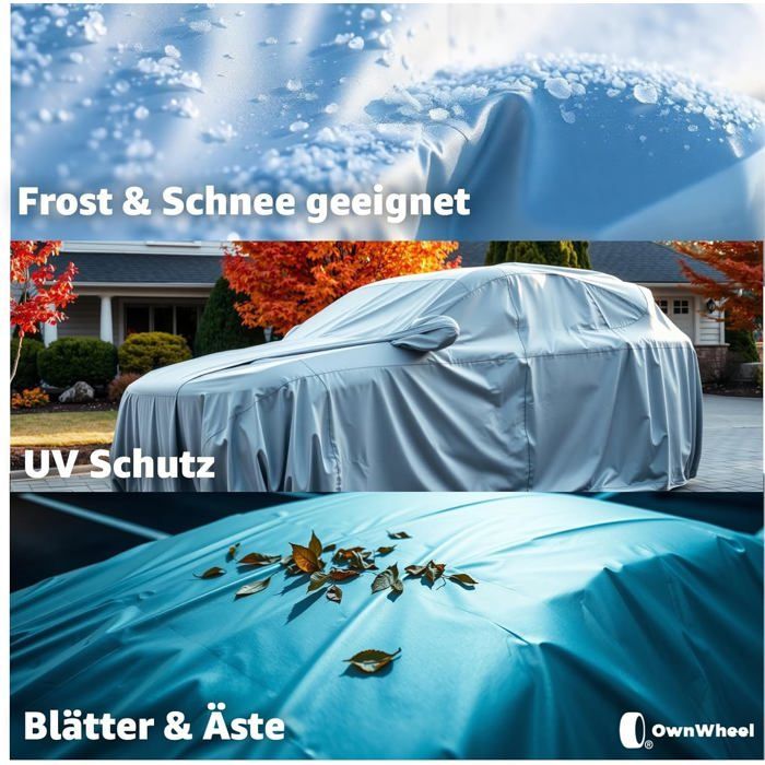 Universele waterdichte autohoes voor SUV's ter bescherming – autozeil – 490 × 190 × 180 cm