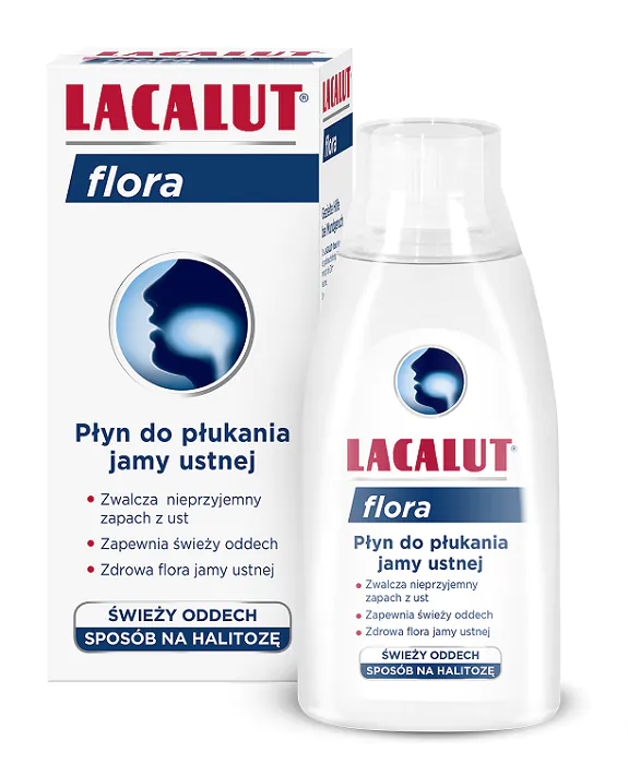 Lacalut Flora Płyn do płukania Jamy Ustnej