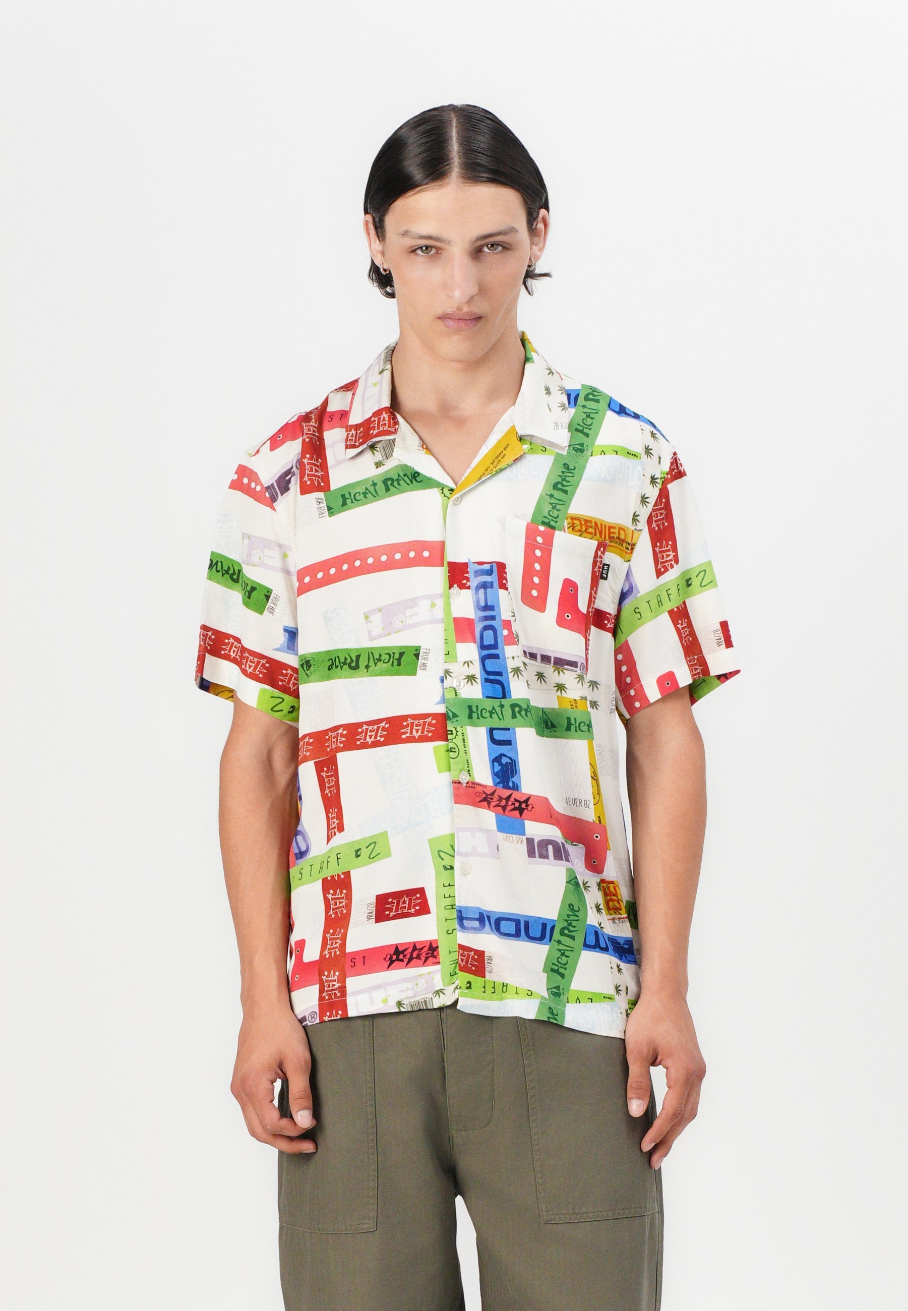 HUF ADMISSION RESORT SHIRT UNISEX - Blouse met knoopsluiting - meerkleurig