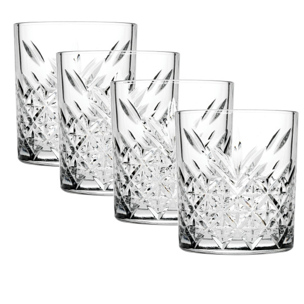 Komplet 4 szklanek niskich Timeless 420 ml PASABAHCE