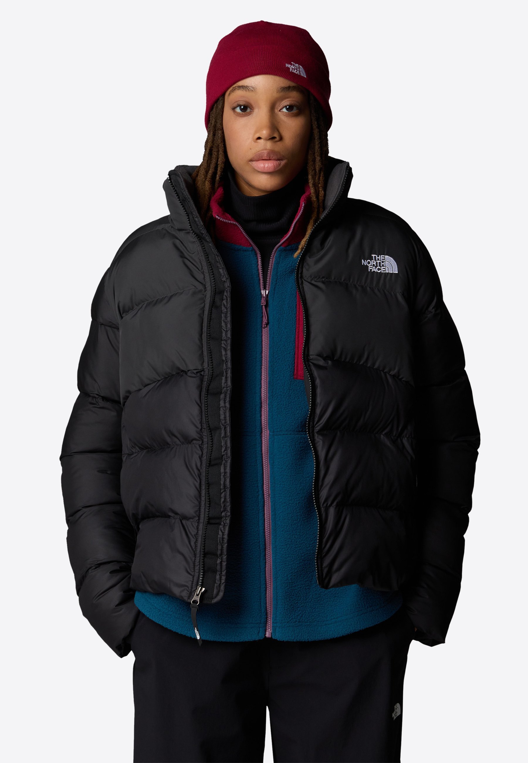 The North Face W SAIKURU JACKET - Winterjas - tnf zwart asfaltgrijs