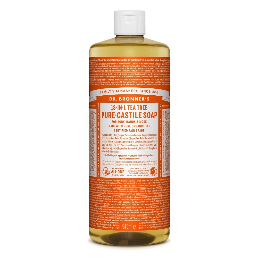 Dr. Bronners Teebaum-Handseife – 60 ml