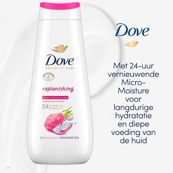 „Dove Advanced Care“ papildantis dušo želė, 400 ml