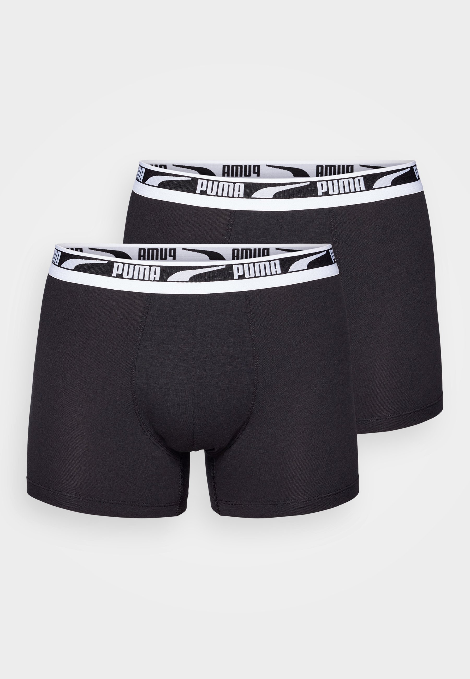 Puma heren EVERYDAY MULTI LOGO 2-pack - Zwembroek - zwart