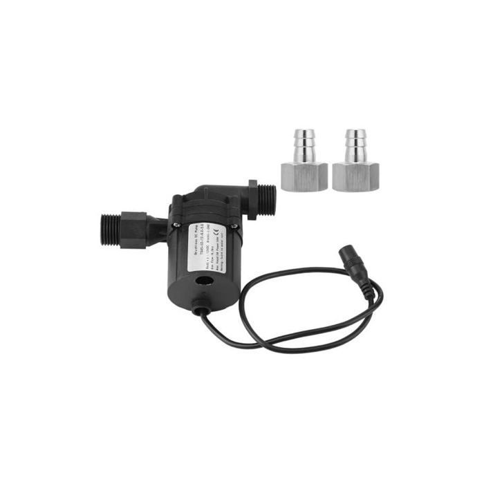 Pompe à Fût Bière DC 12V 18W, Brassage Pressurisation Sans Balais, Circulation Domestique avec Connecteur