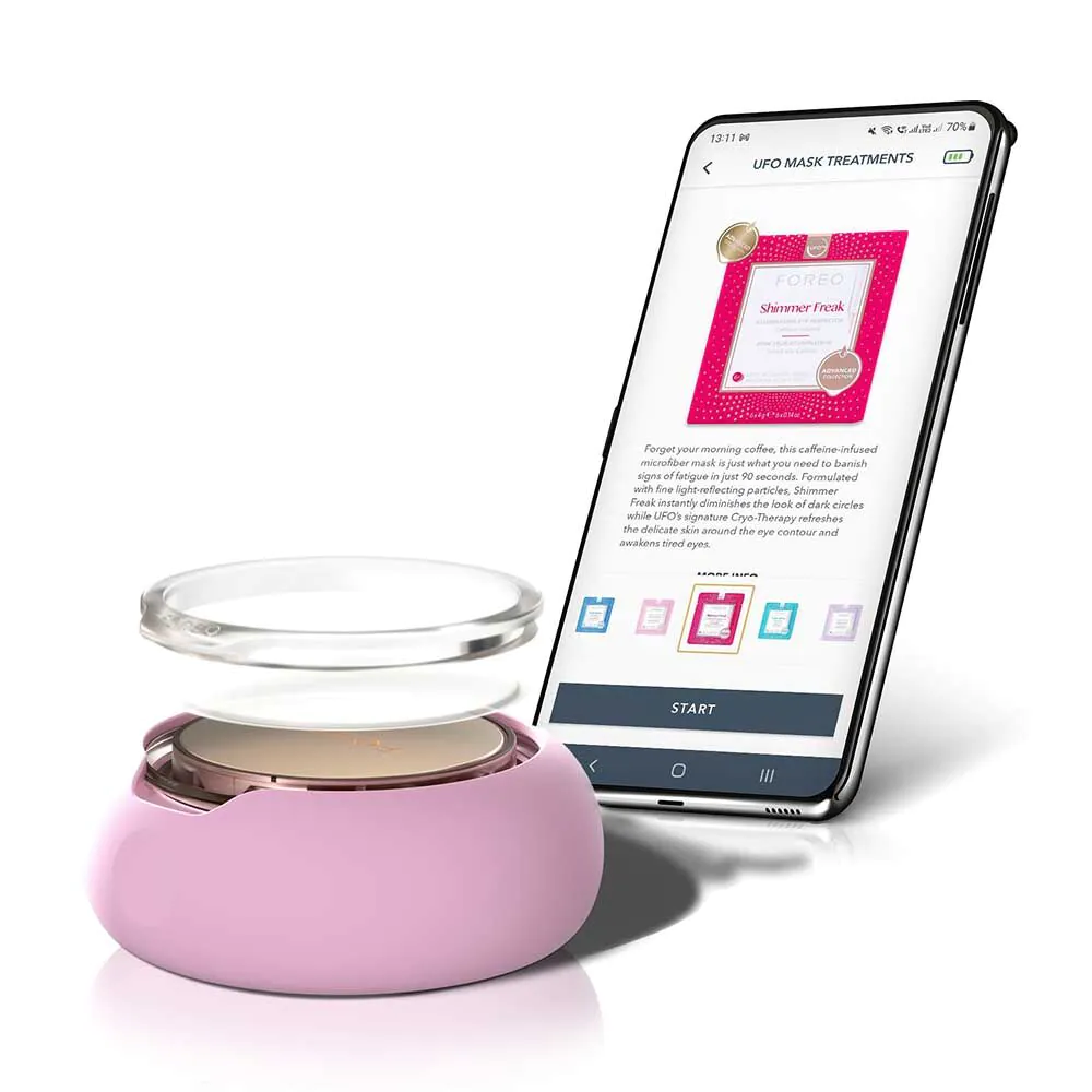 Foreo Ufo Shimmer Freak 2.0 Rozświetlająca maska do twarzy