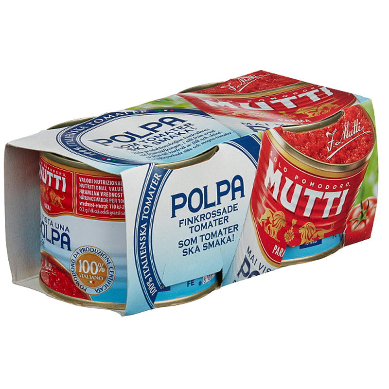 Hakkede tomater 2 x 210 g Mutti
