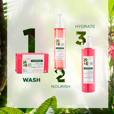 Klorane Organic Cupuaçu vajas krémszappan Hibiszkusz tisztító és tápláló krémszappan 100g 100g