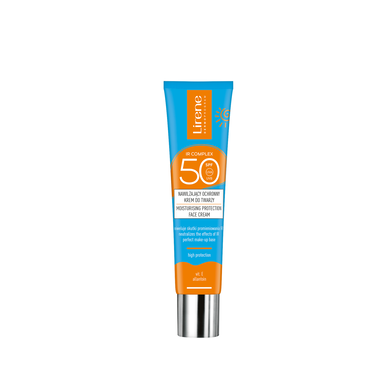 Lirene aizsargājošais sejas krēma komplekss SPF 50
