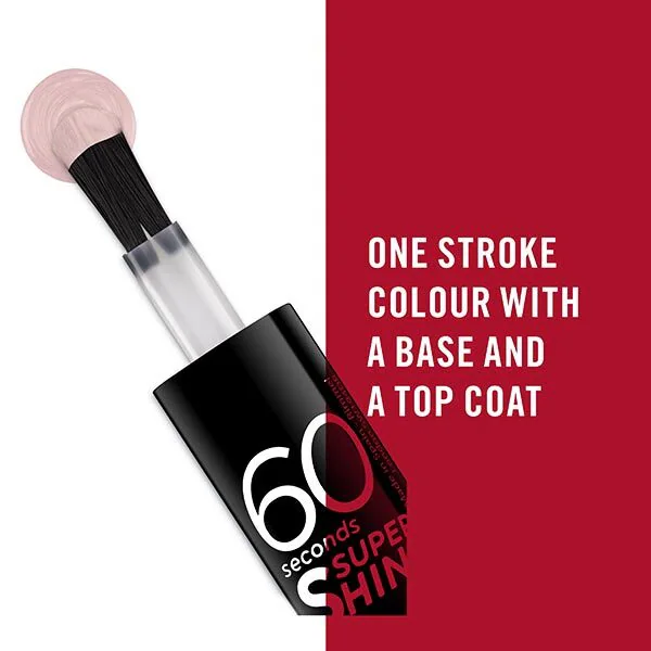 Lak na nehty Rimmel 60 Seconds Super-Shine - Sea Nymph