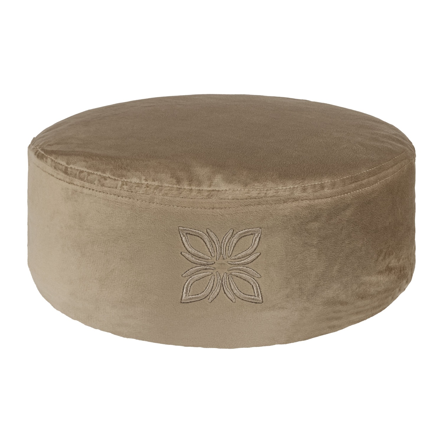 OMNANA Yogatilbehør CUSHY™ fløyelsmeditasjonspute, 10 cm – 1 stk.