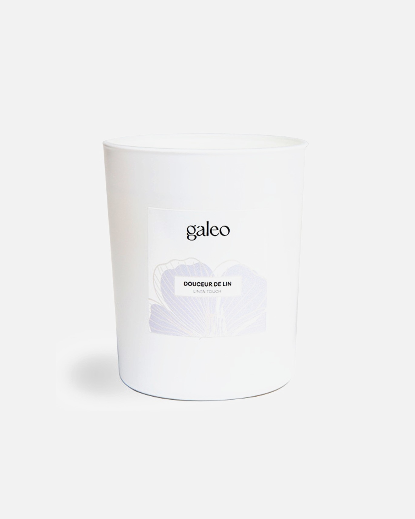 Galeo Bougie naturelle douceur de lin