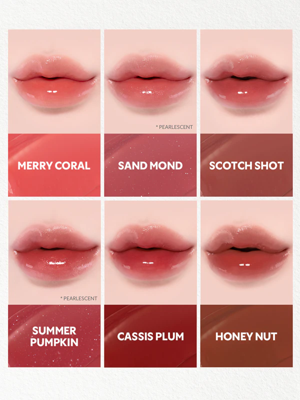 TIRTIR Waterism Glow Tint gloss labial de longa duração embalagem pequena