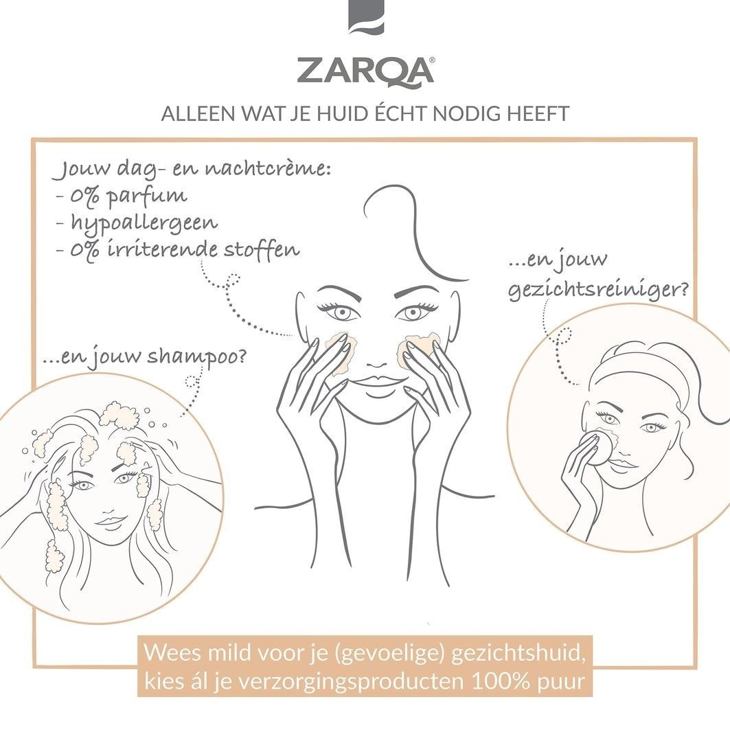 Denný krém ZARQA Hydra - 50 ml
