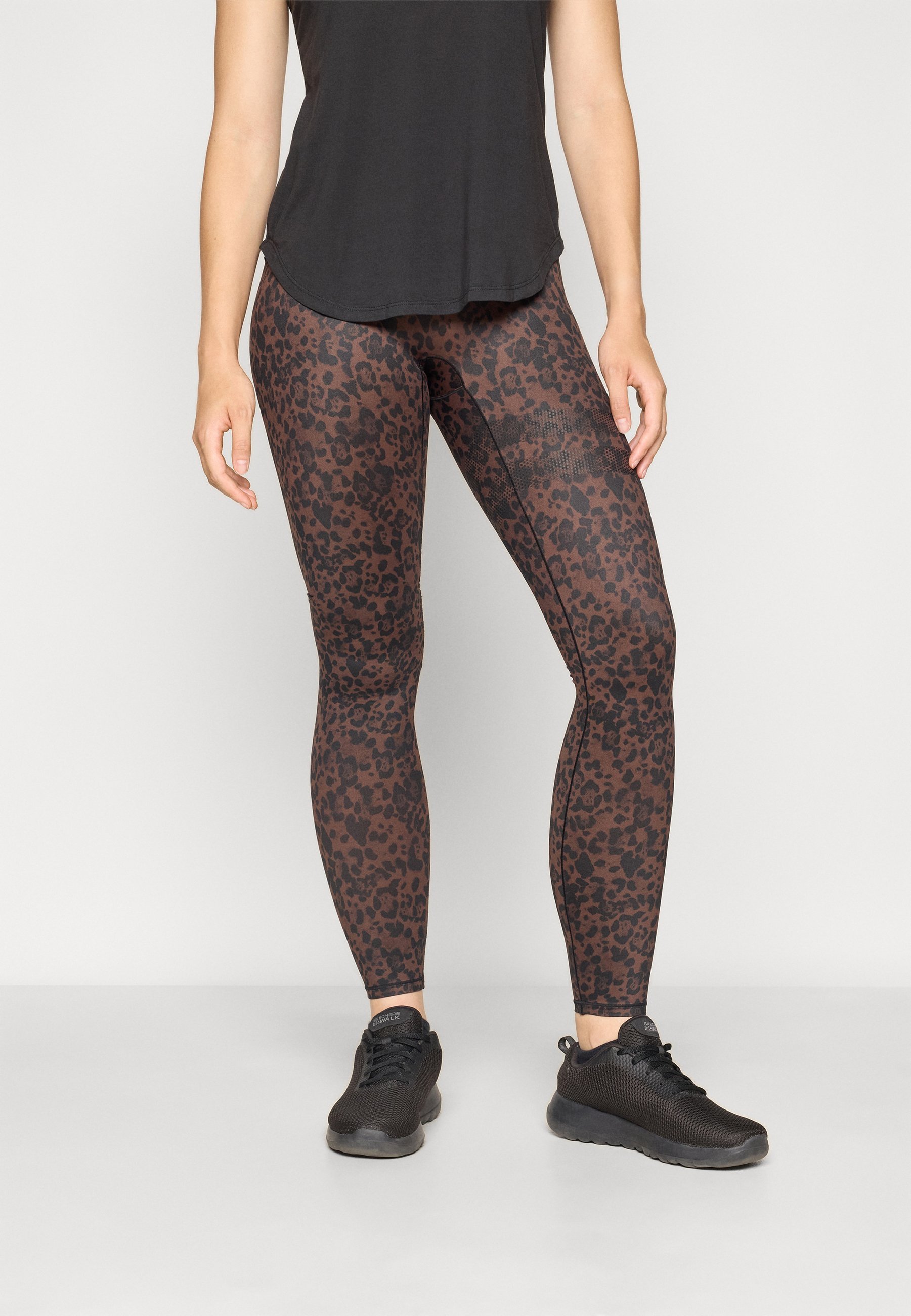 Leggings imprimés Stronger THE ONE - Marron/Multicolore
