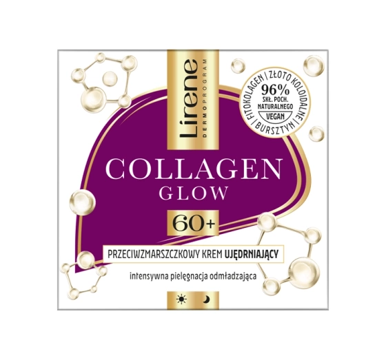 Lirene Collagen Glow przeciwzmarszczkowy krem ujędrniający 60  50 ml