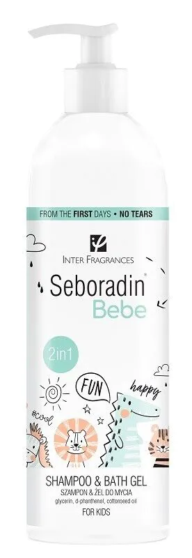 Seboradin Bebe Szampon i żel do mycia 2w1