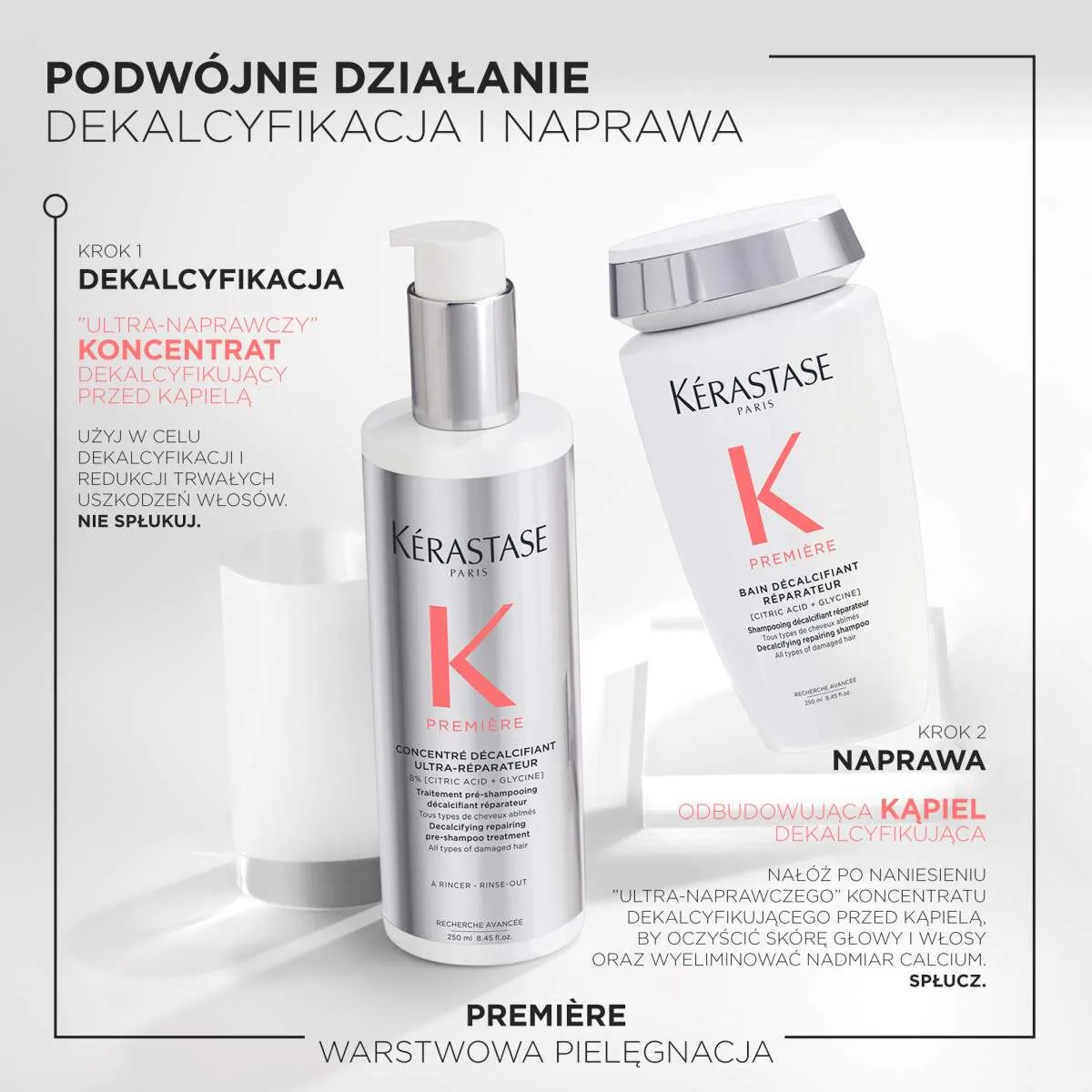 Kérastase Premiere Ultranaprawczy koncentrat dekalcyfikujący do włosów zniszczonych