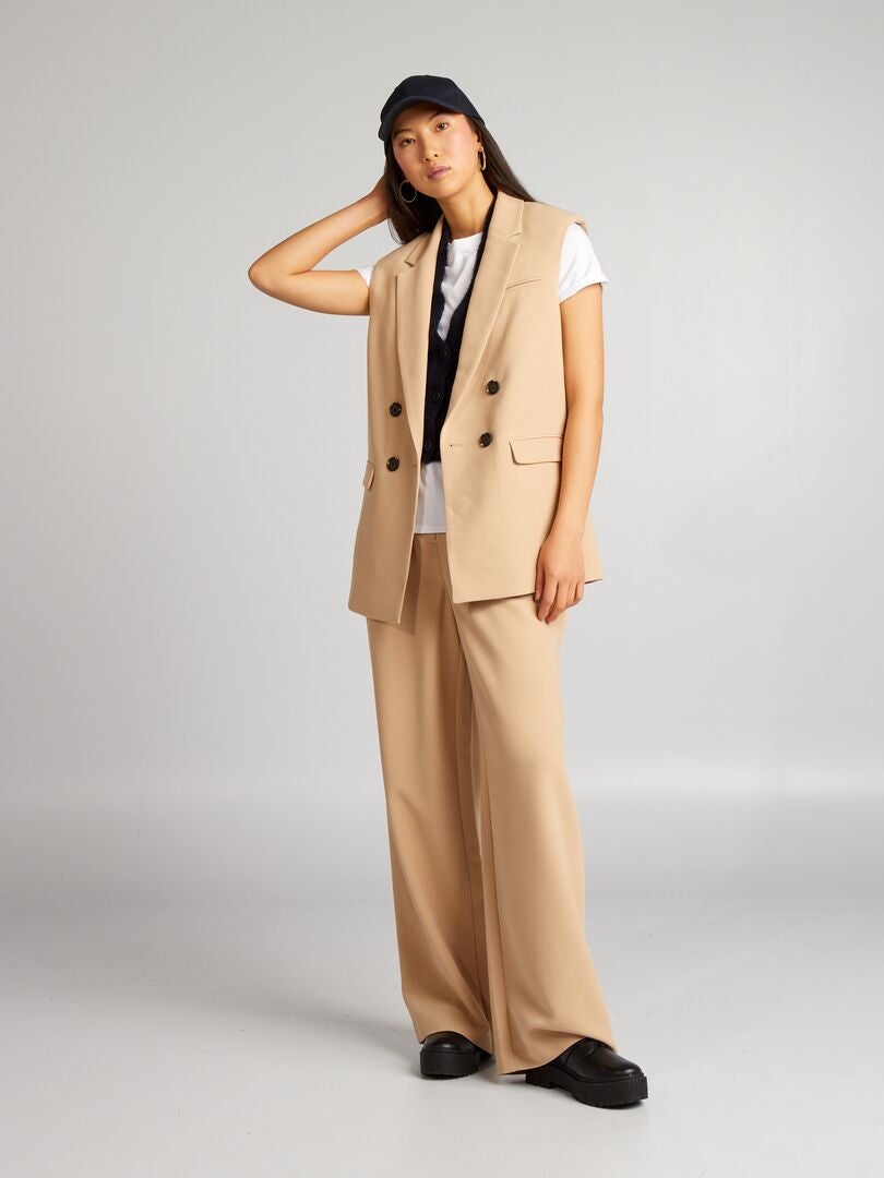 Hihaton bleiseri - BEIGE