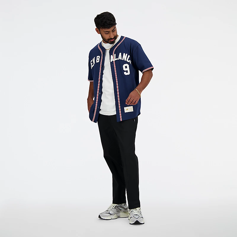 Baseball-T-Shirt „Greatest Hits“ von Homme Sportswear – NB NAVY