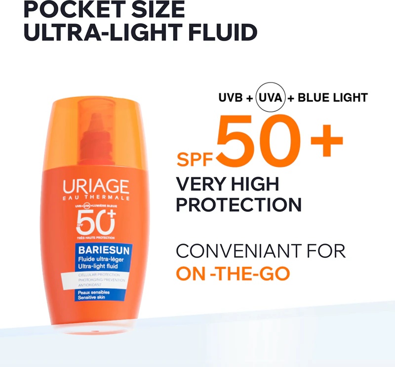 Уријаж Бариесун ултра лагани флуид SPF 50+ ултра лагани флуид SPF 50+