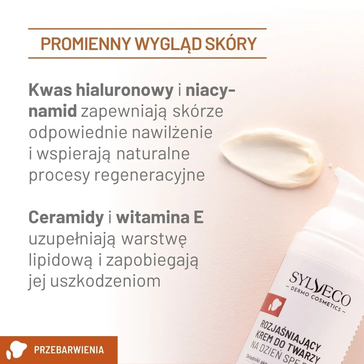 Sylveco Dermo Krem rozjaśniający do twarzy na dzień