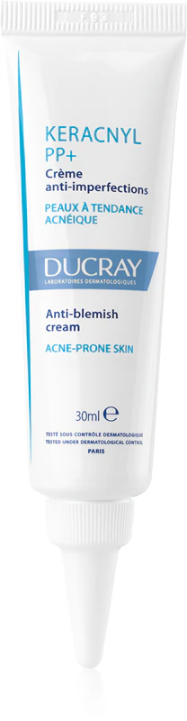 Creme Ducray Keracnyl PP+ para pele com tendência acneica