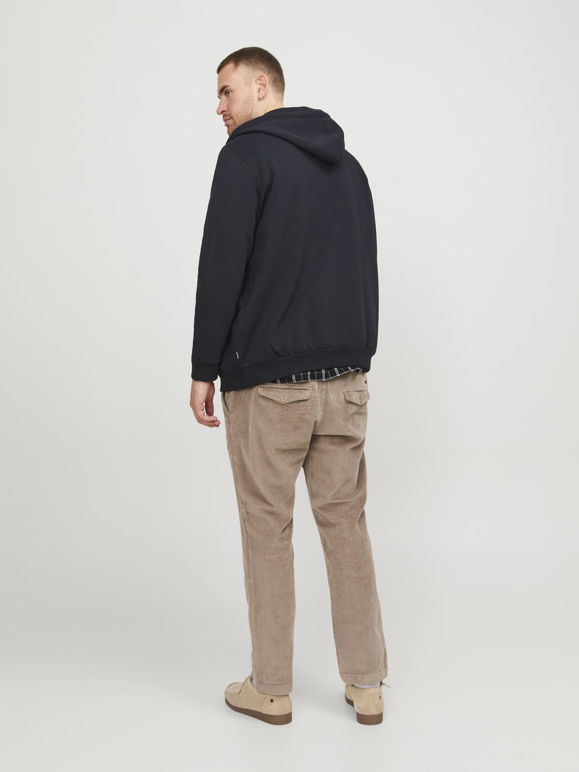 Jack & Jones JJEBRADLEY PLUS - Bluza rozpinana - czarna