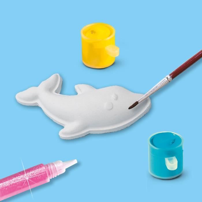 Molding and Painting - SES Creative - Hobby Pink - Ocean Creatures - Children's Creative Activity - Gift Idea - Age: 5+