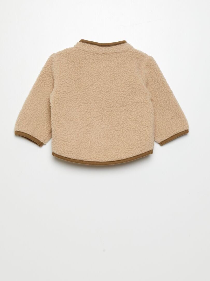 Sherpa-jas - BEIGE