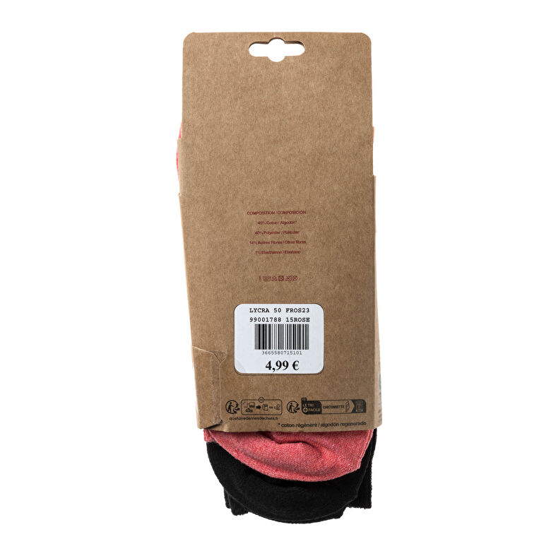 Chaussettes et collants Femme Rose
