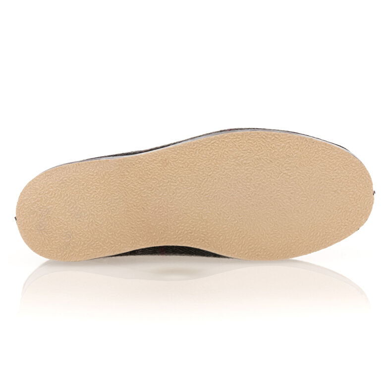Grijze herenslippers