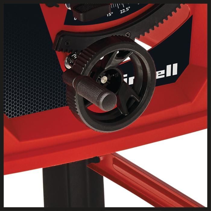 Serra de mesa Einhell TC-TS 2025/2 U (2000 W, batente de ângulo +/- 60°, extensões laterais)