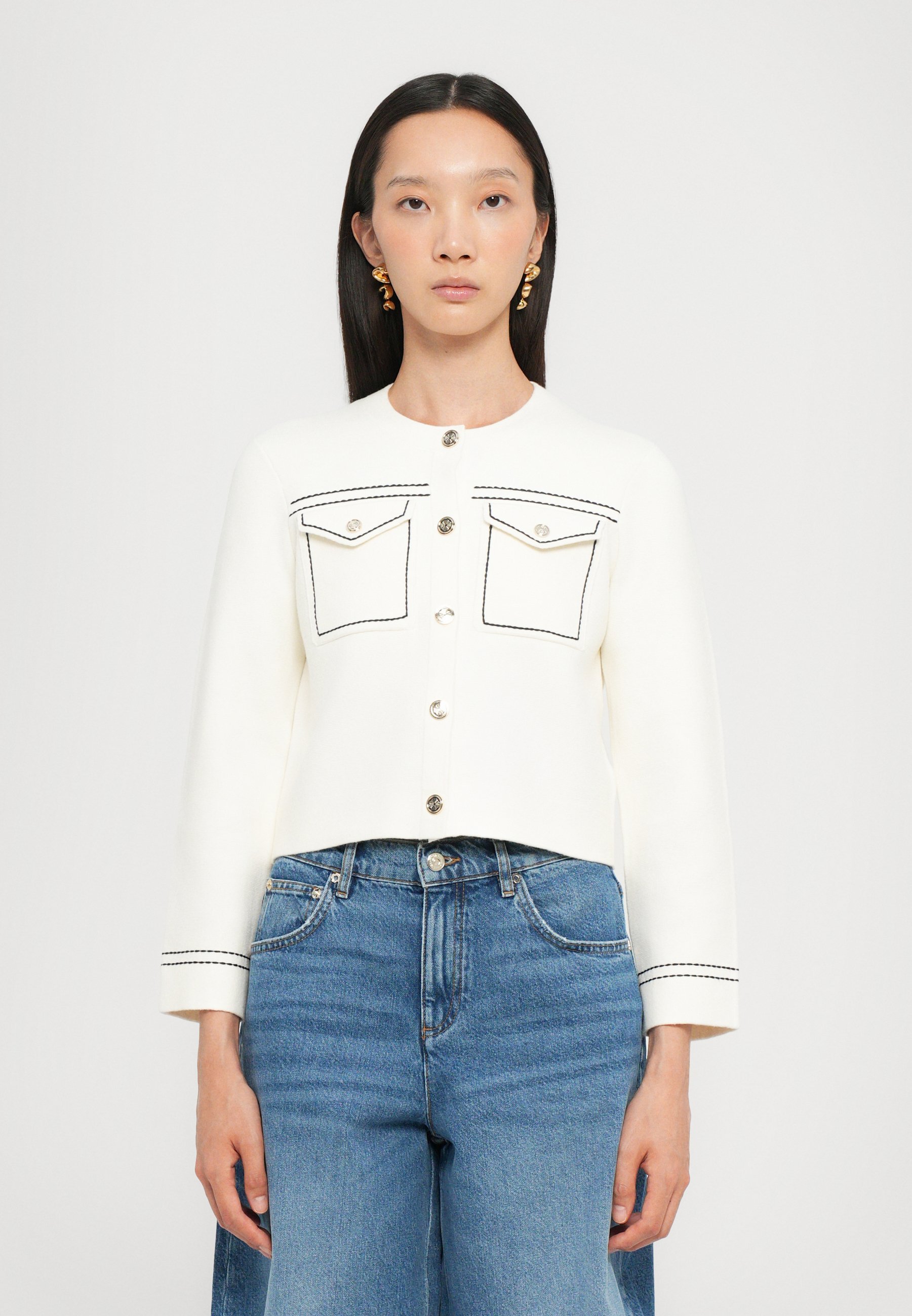 Maje MOUSSAILLON - Blazer - ecru