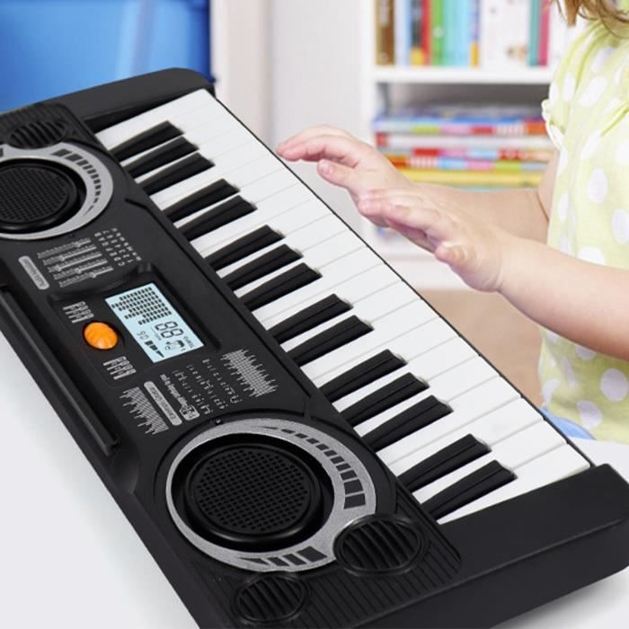 Piano de teclado infantil - SHIPENOPHY - 37 teclas - Eletrônico - Brinquedo educativo - Portátil