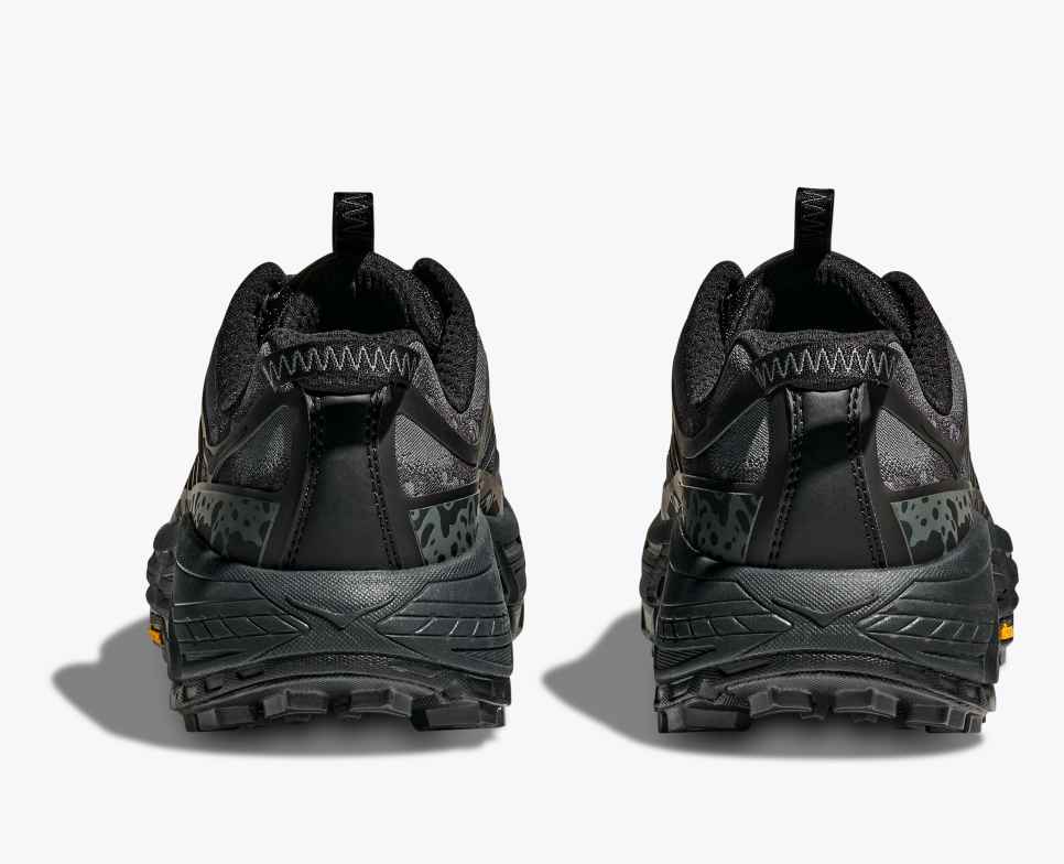 HOKA Stealth/Tech Mafate Three2 Negro / Negro Carbón