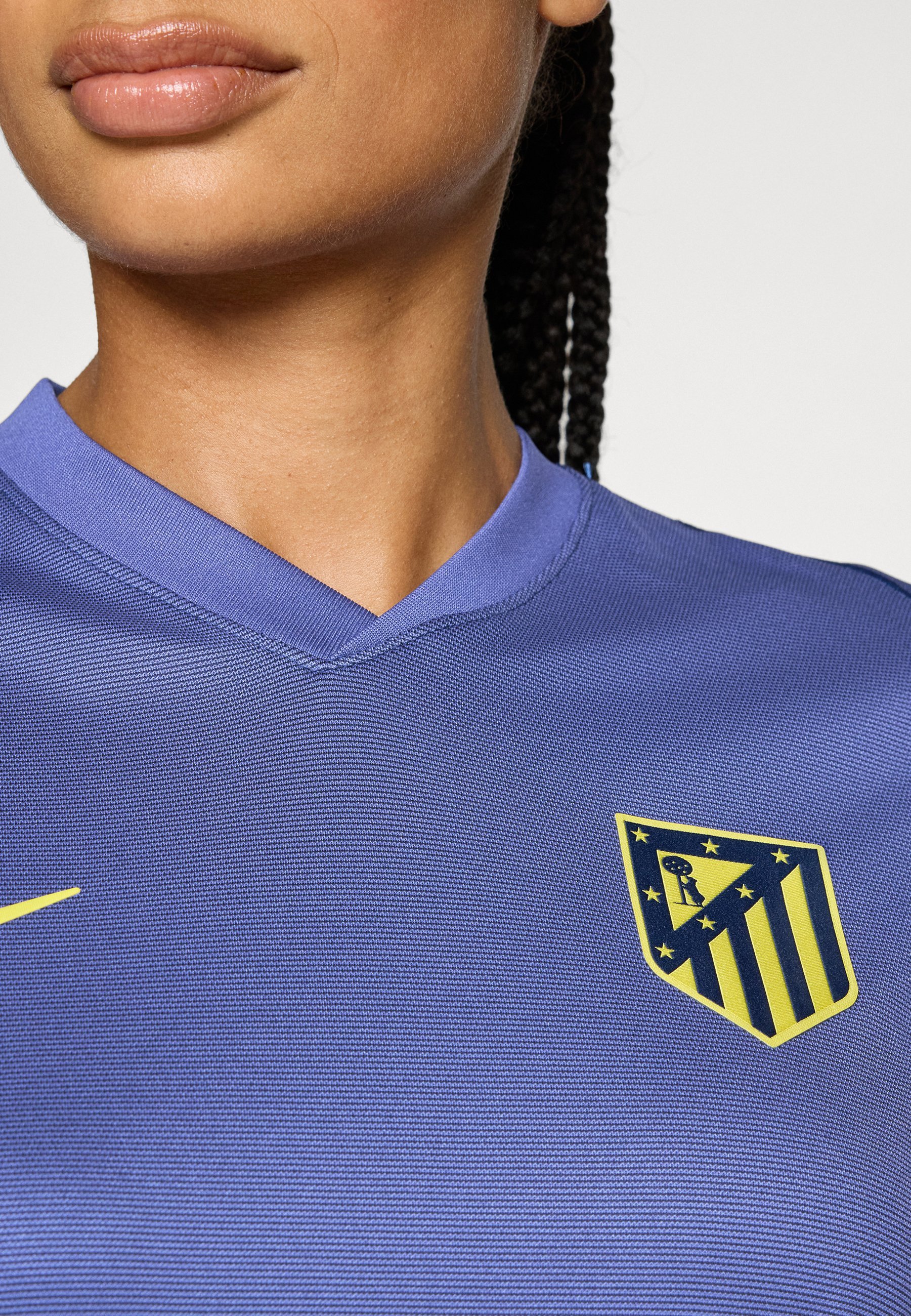 Nike Performance ATLÉTICO MADRID 2025/26 STADIUM AWAY - Clubkleding - binair blauw/donkerpaars stof/levendig geel