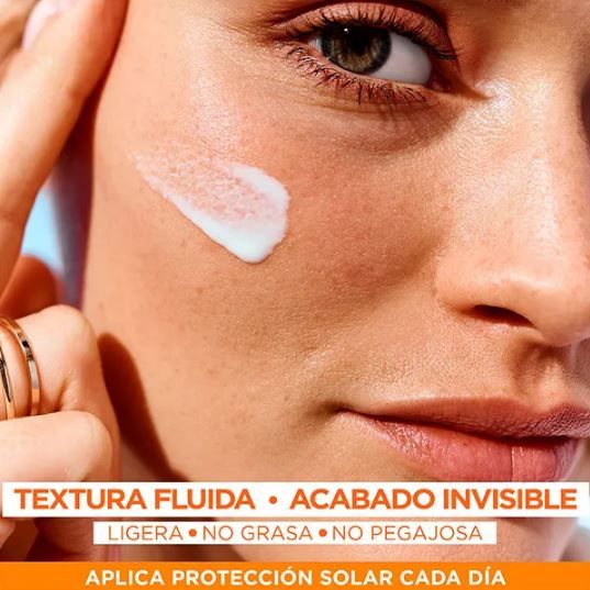 „Delial Super UV Vitamin C FPS50“ kreminis veido fluidas su anti-Manchas