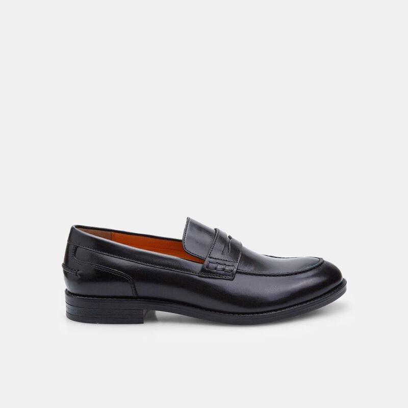 BATA Eleganckie skórzane mokasyny męskie