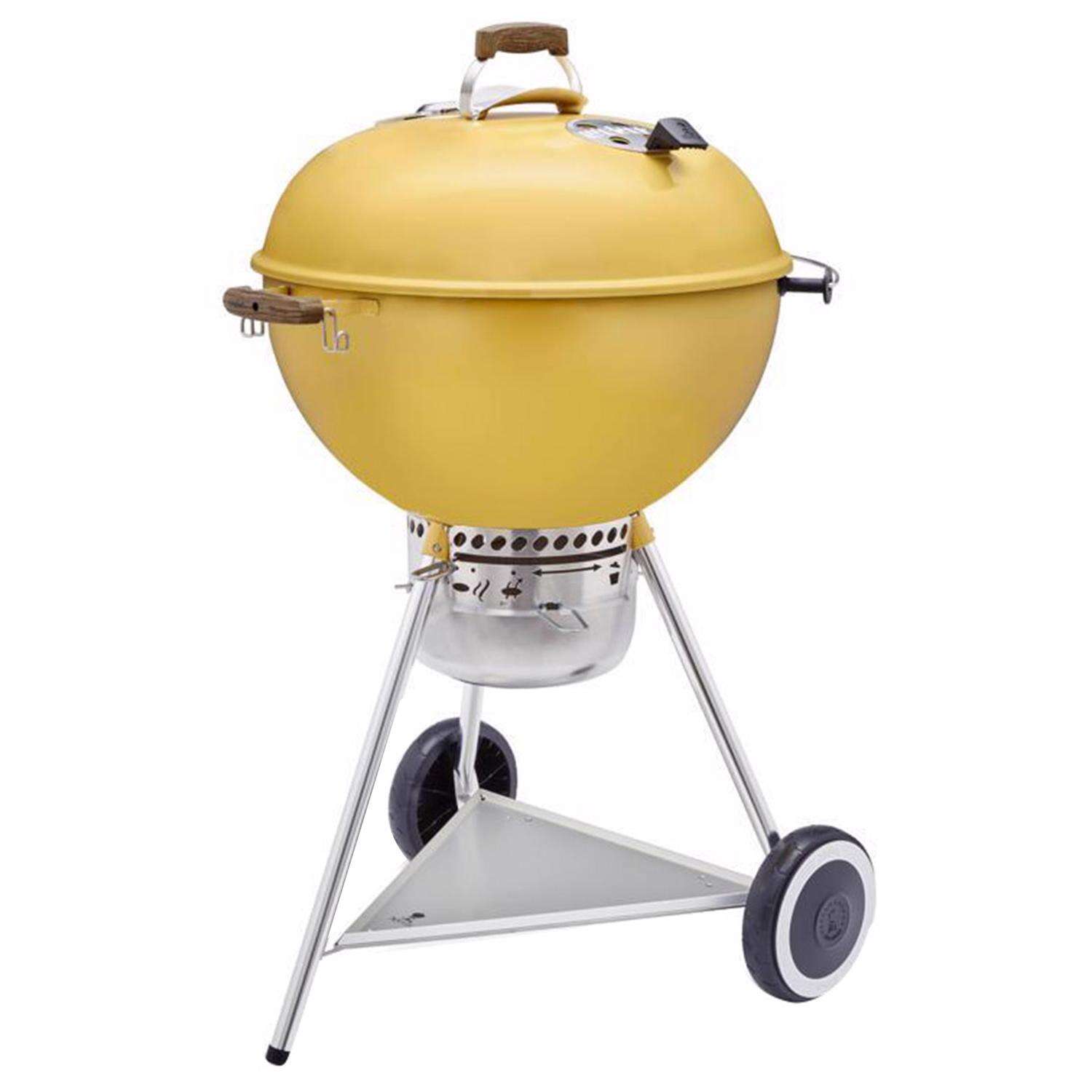 Grătar pe cărbune Weber 22 in. Hot Rod Galben