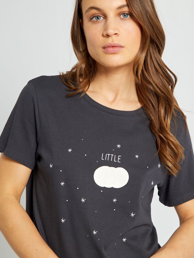 Camiseta Jersey - PRETA