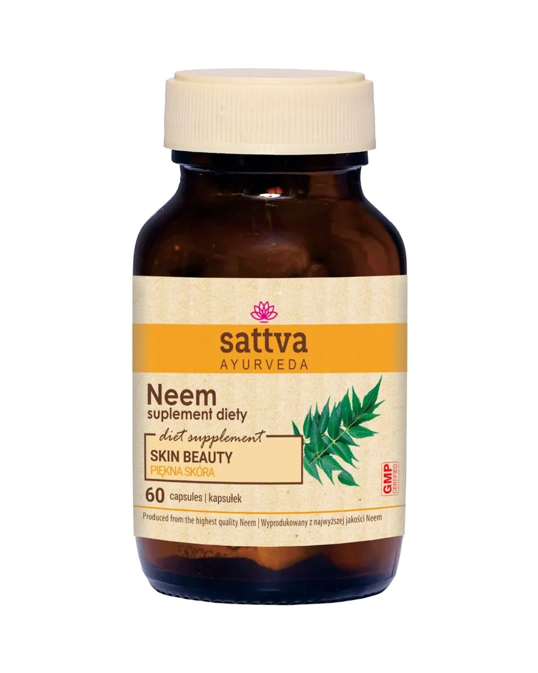 Sattva Ayurveda Neem Kapsułki
