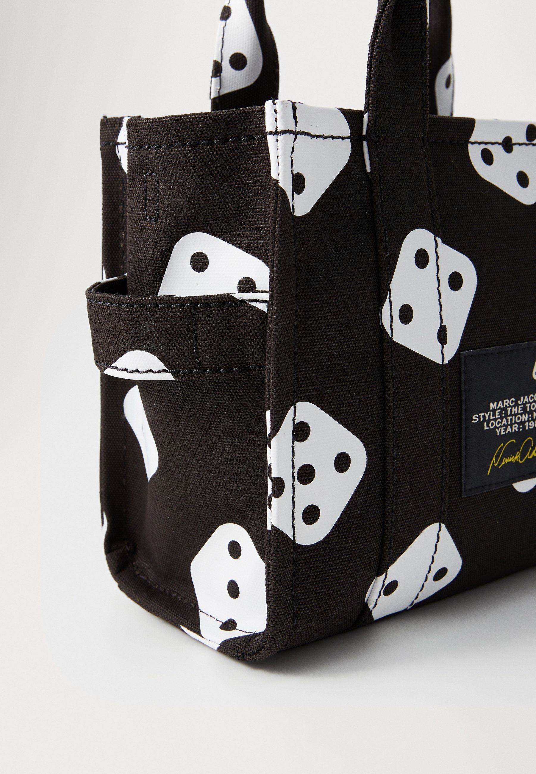 MARC JACOBS LE PETIT CABAS - Sac à main - noir/blanc