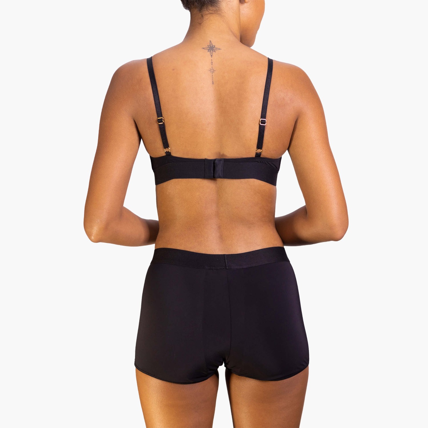 RÉJEANNE Boxer Glow Noir