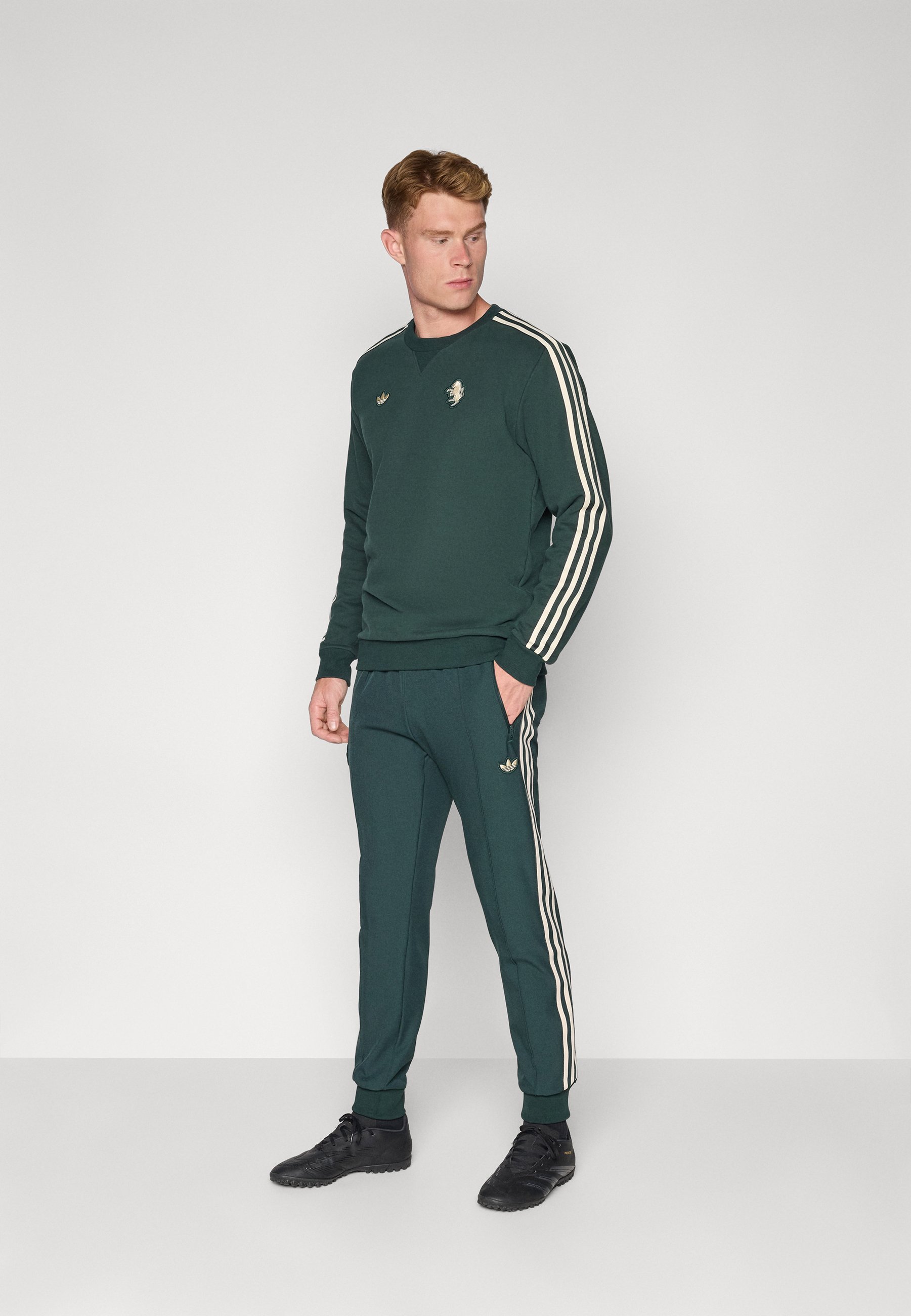Pantalon de survêtement adidas Originals JUVENTUS TURIN ICON - Tenue de club - Vert ombre