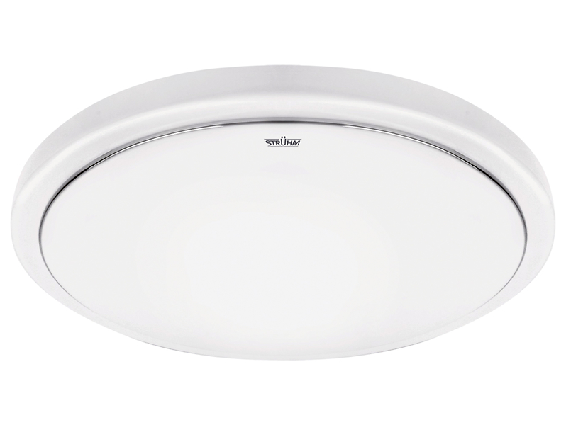 Plafon łazienkowy Sola-Slim LED z tworzywa sztucznego biały