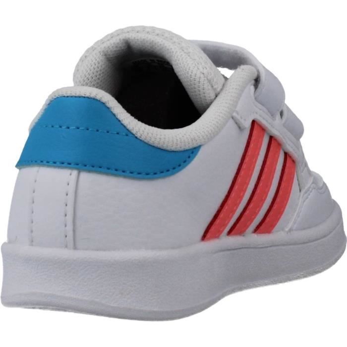 Sneakers da ragazza - ADIDAS 117146 - Rosa - Con lacci - Sintetiche