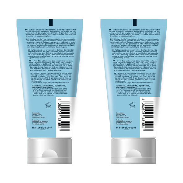 Λιπαντικό τζελ, σετ 2 τεμαχίων (2 x 100 ml = 200 ml)