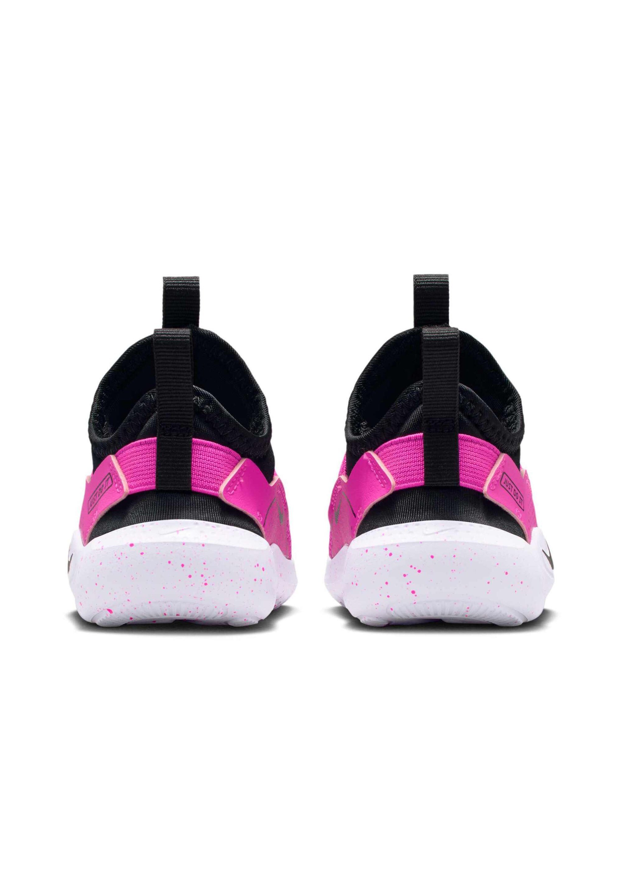 Nike Performance FLEX RUNNER 4 UNISEX - Hardloopschoenen voor op de weg - laser fuchsia/zwart/wit