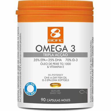Biofil Omega 3 Triple Action Dietary Supplement 90 capsules